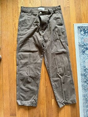 BDG Men's Brown Straight-Leg Chinos